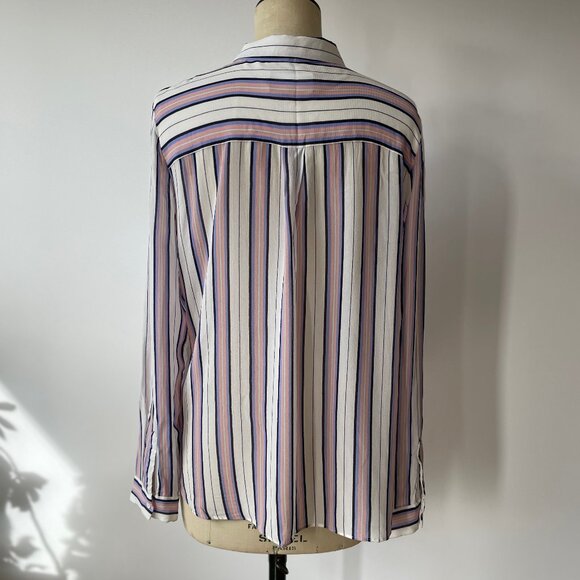 InWear Striped Button Down Blouse - Picture 3 of 9